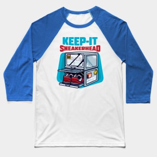 Sneaker Head Baseball T-Shirt